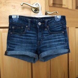 American eagle super stretch shorts